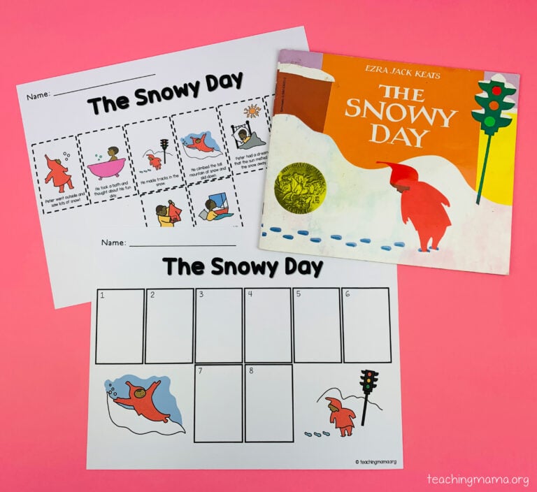 The Snowy Day Sequence Activity