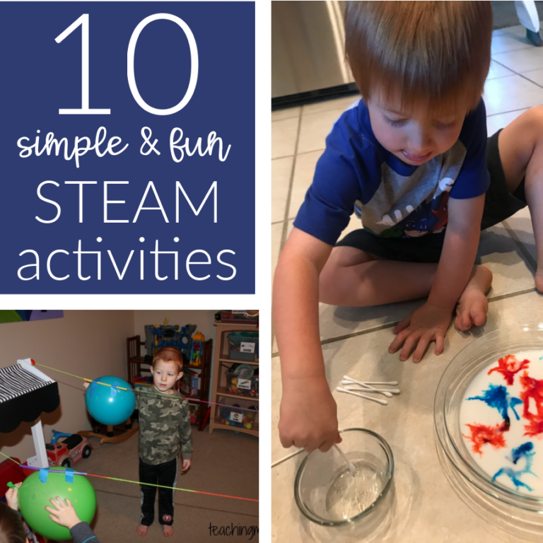 10 Simple and Fun STEAM Activities