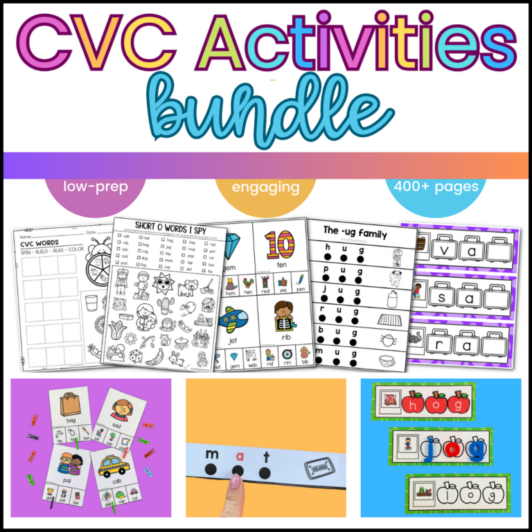 CVC Activities Bundle