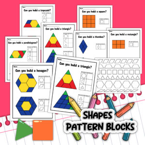 shapes pattern block printables