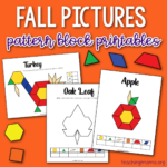 fall pattern block printables