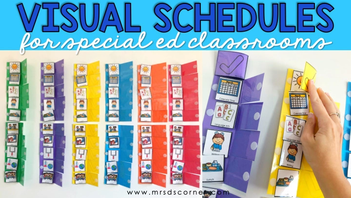 visual schedule special education