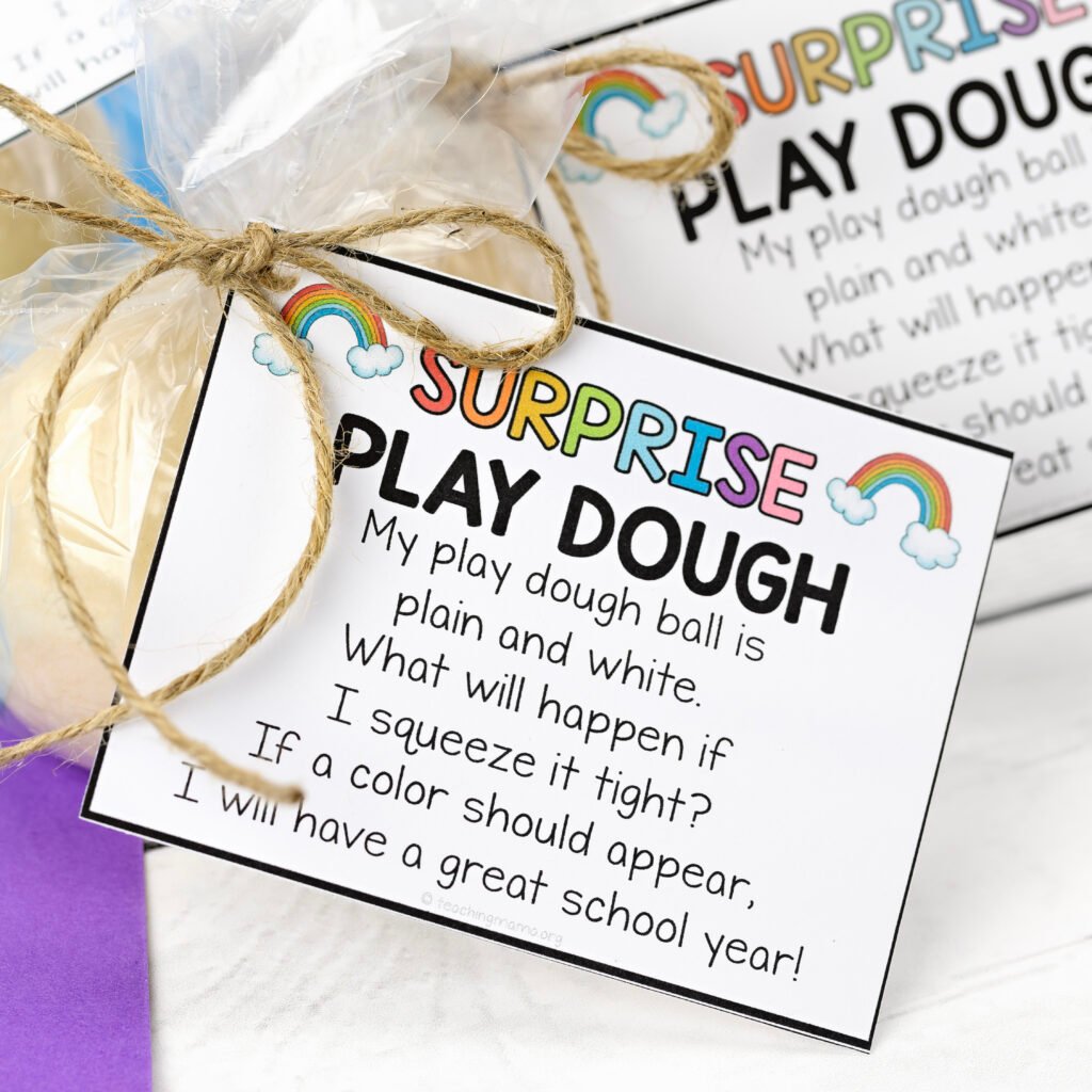 surprise play dough