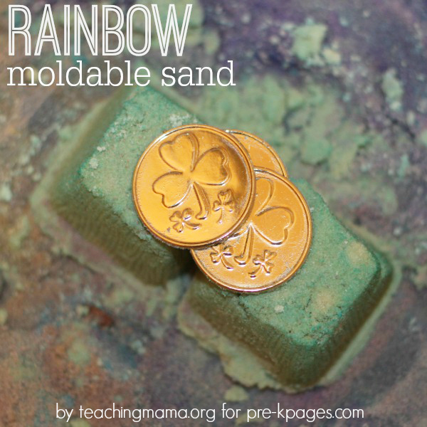 Rainbow Moldable Sand