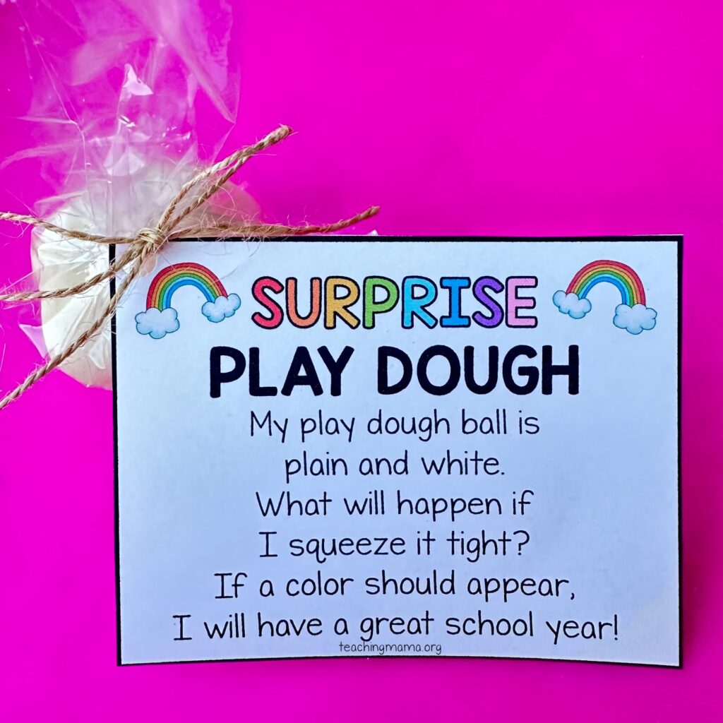 surprise play dough