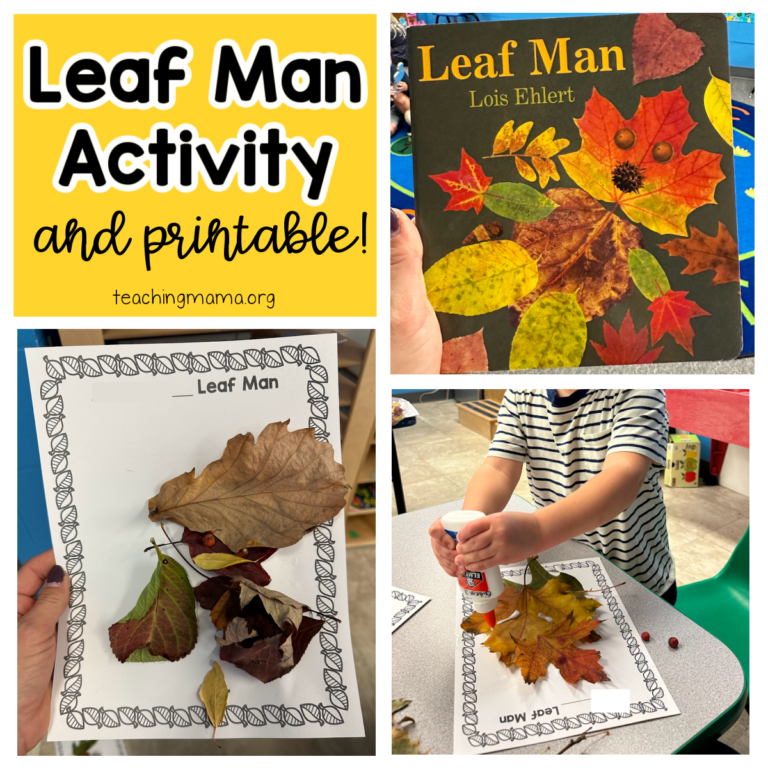 Leaf Man Activity