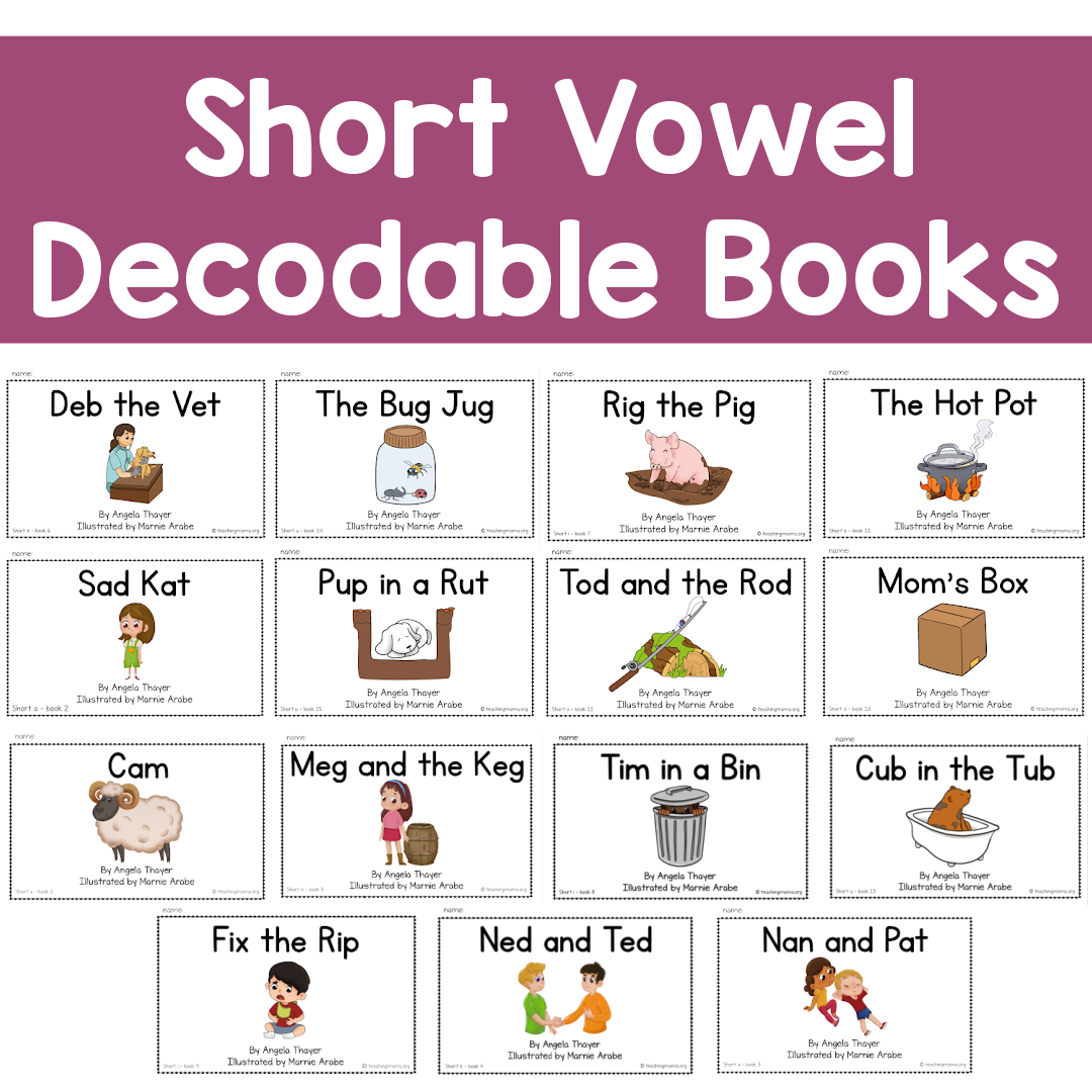 Phonics: Short Vowel Task Boxes - www.