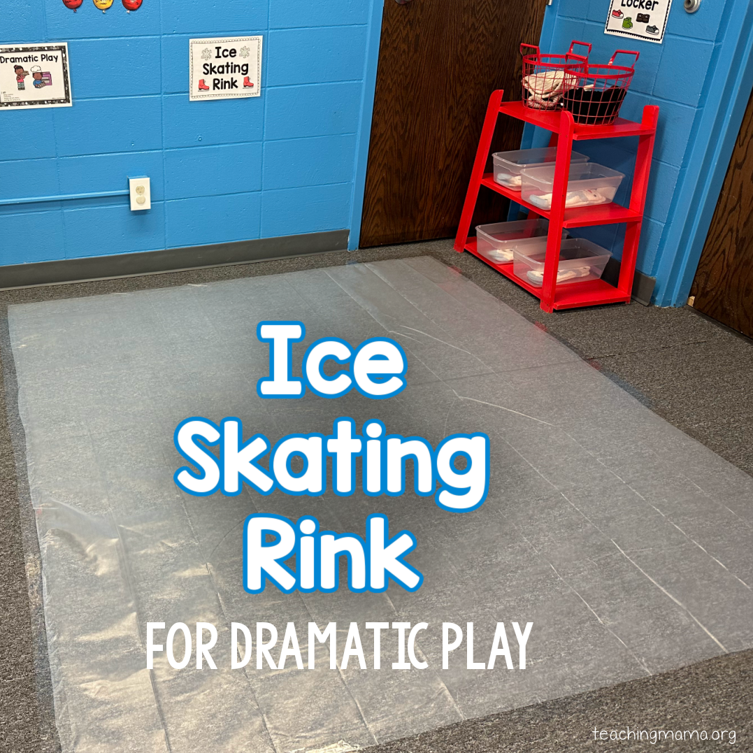 Ice Skating Rink Dramatic Play