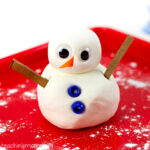 snow dough snowman