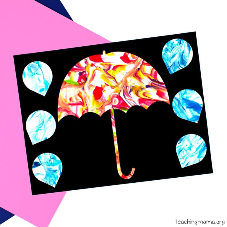 Rainy Day Umbrella Craft