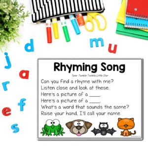 Rhyming Song for Preschoolers