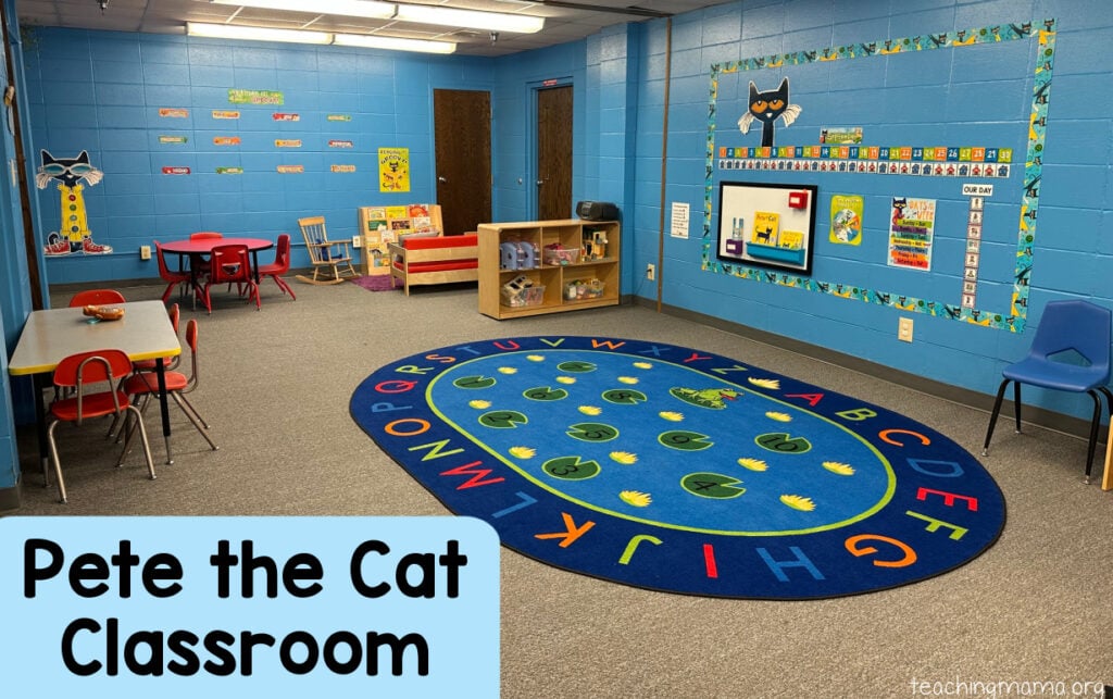 pete the cat classroom decor ideas