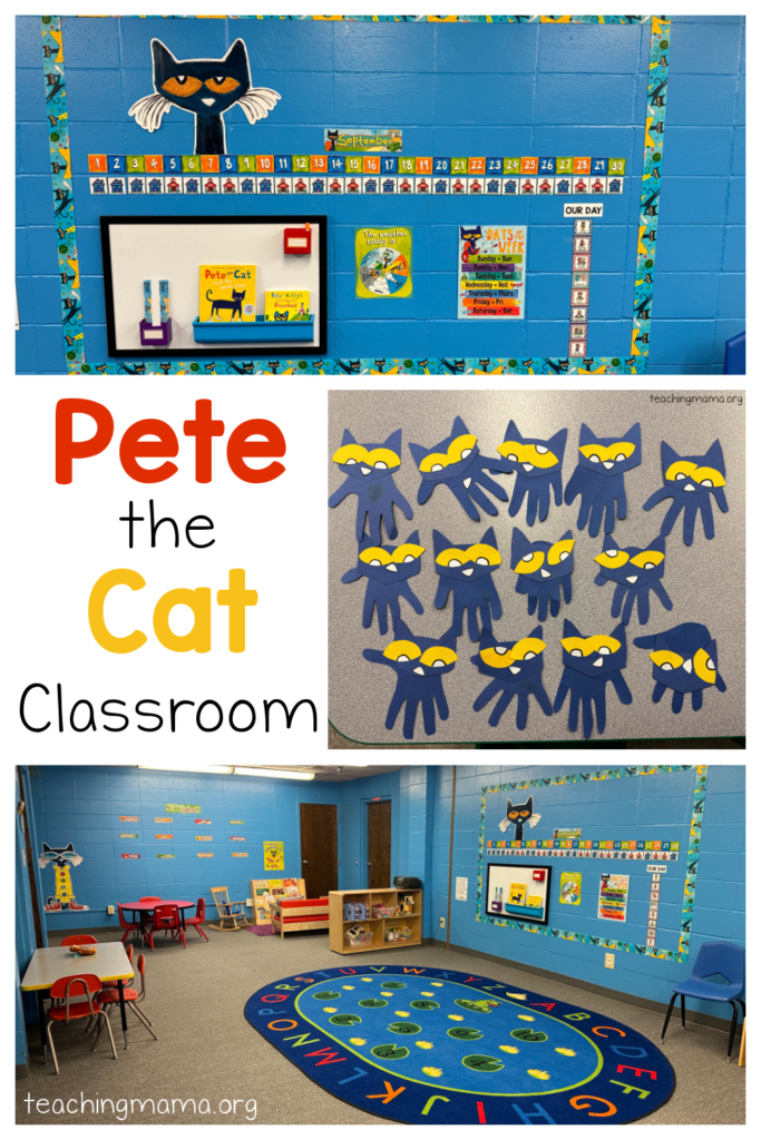 So many great Pete the Cat classroom decor ideas!