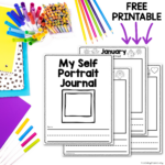 My Self Portrait Journal - free printable