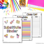 Sub Binder Printables