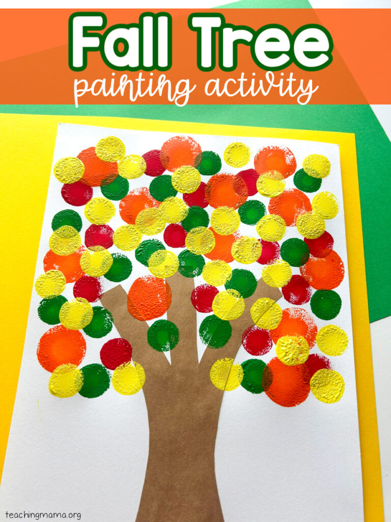 Fall Tree - painting activity