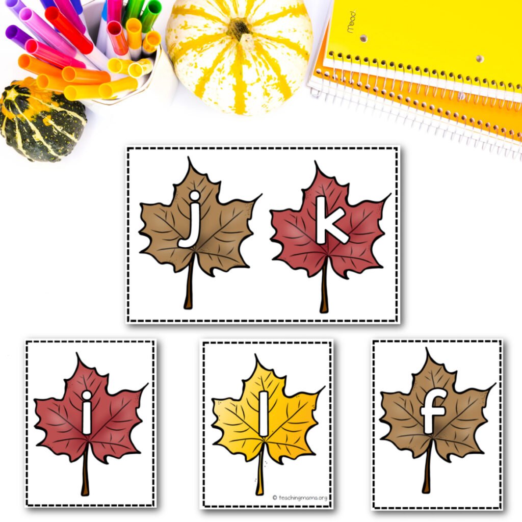 Leaf Letter Cards