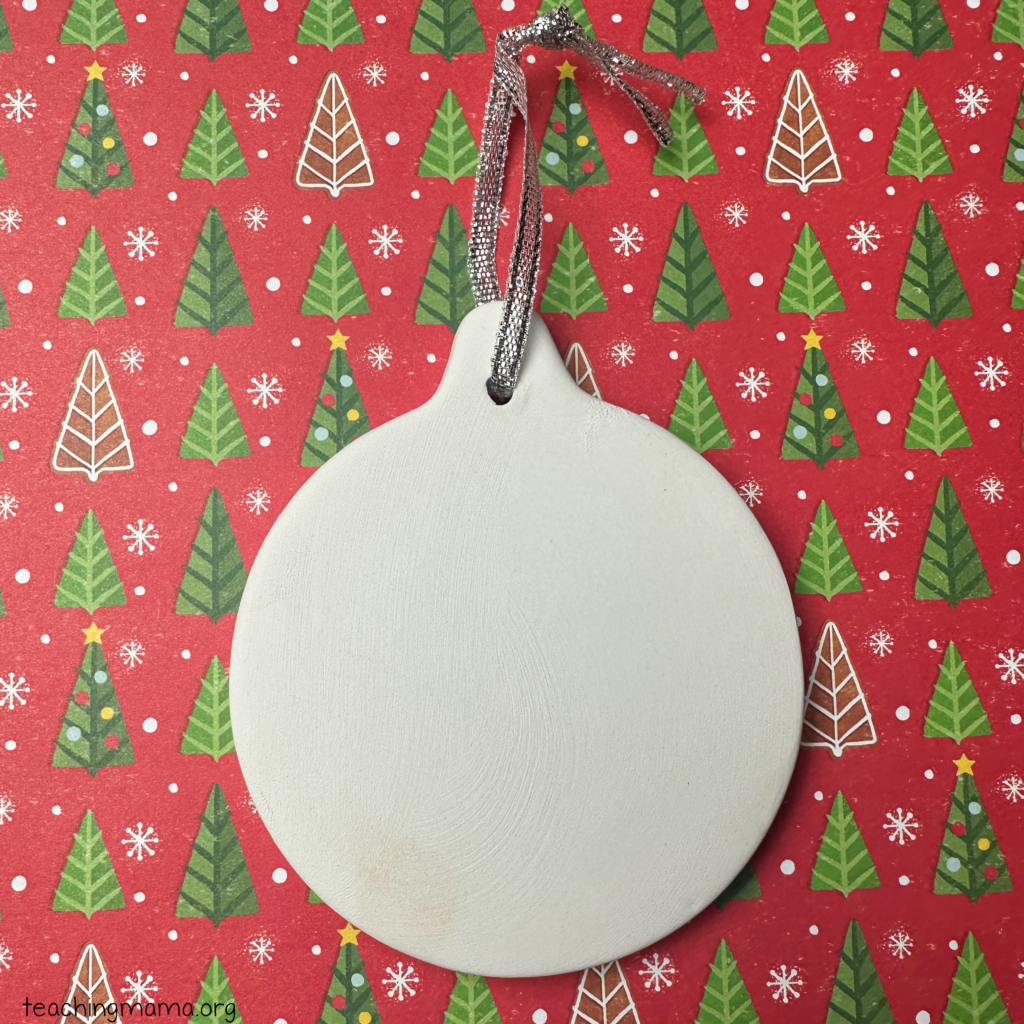 blank ornament