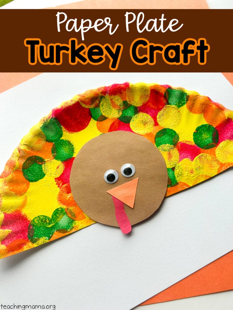 Paper Plate Turkey Craft