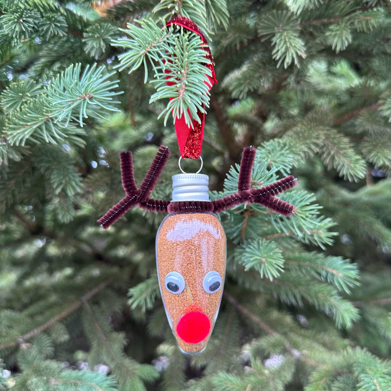 The Cutest Rudolph Ornament