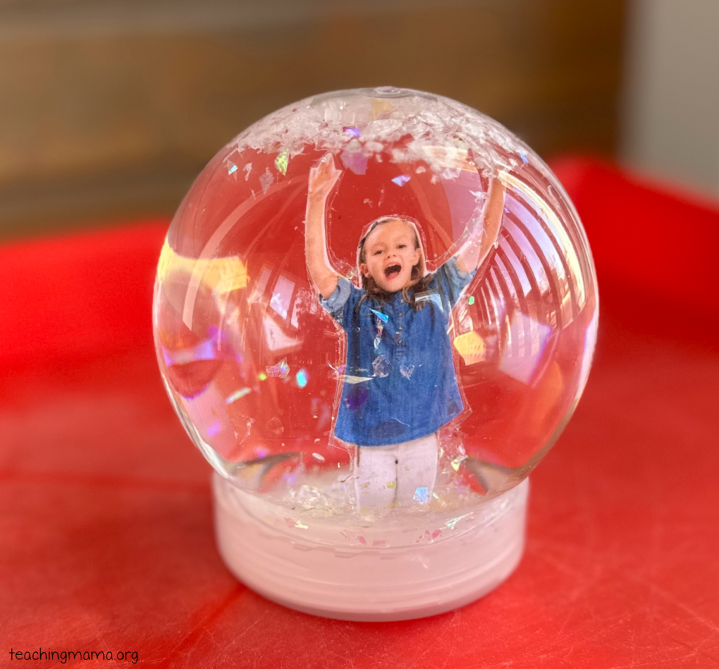 Snow Globe Craft for Kids