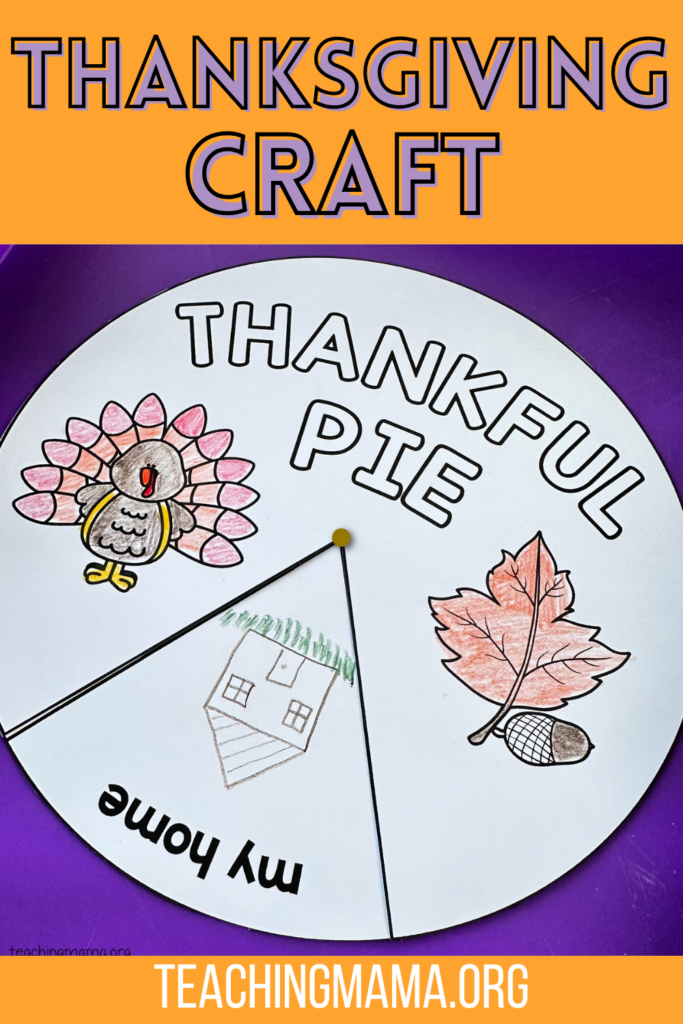 Thankful Pie Craft