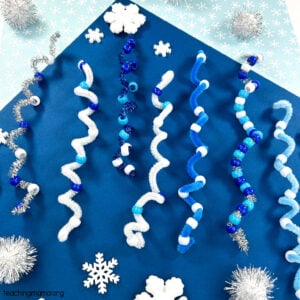 icicle craft for preschoolers