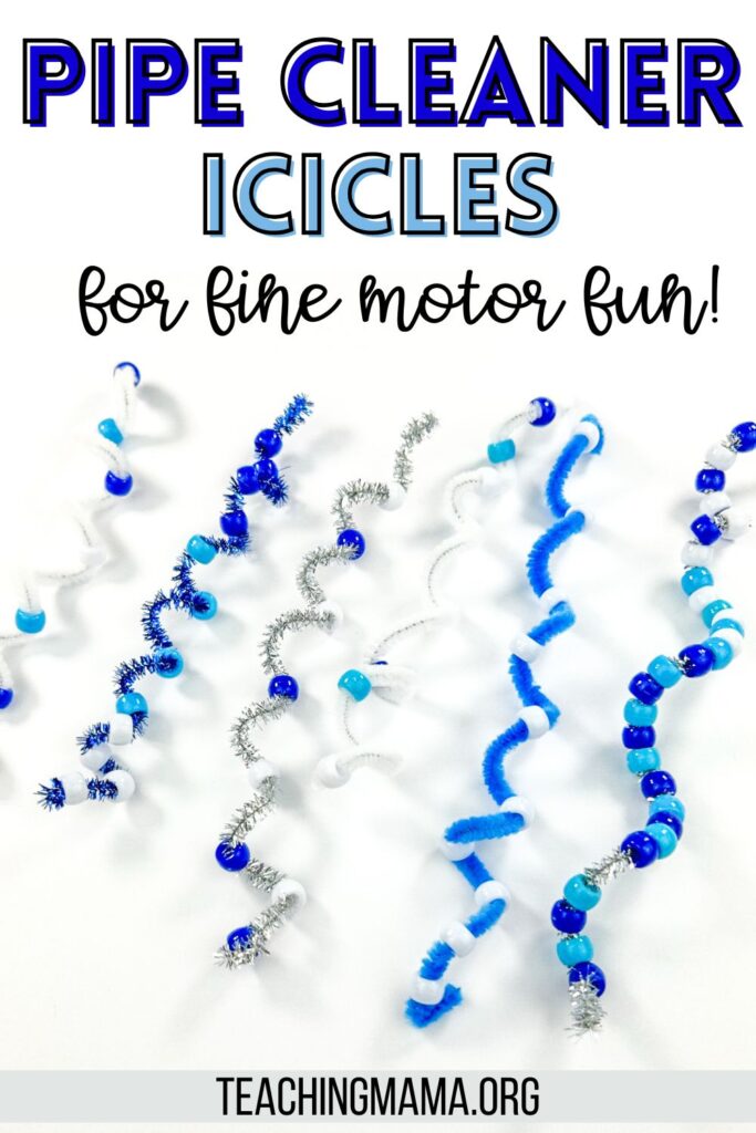 Pipe Cleaner Icicles