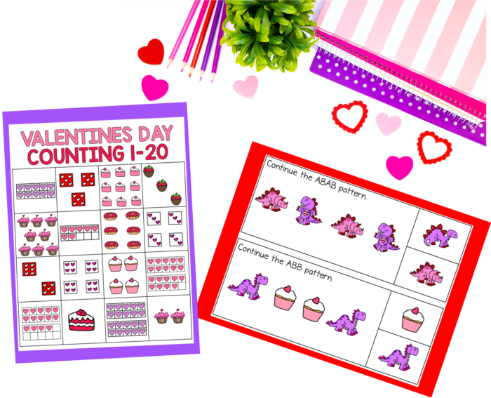 Valentine's Day Math Activities for Preschoolers - Image 3