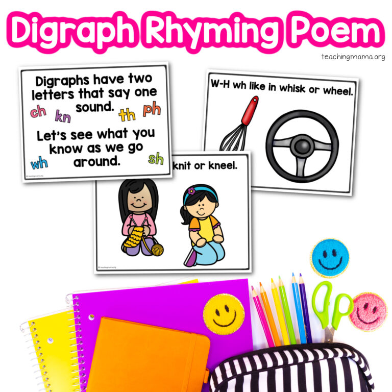 Digraph Rhyming Poem