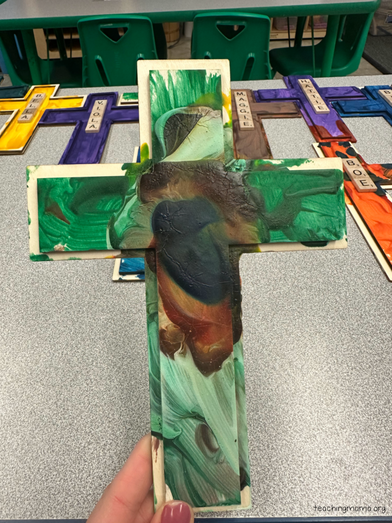 painted cross