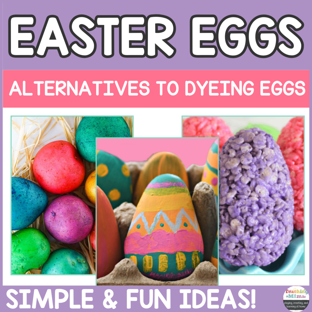 Alternatives to Dyeing Easter Eggs