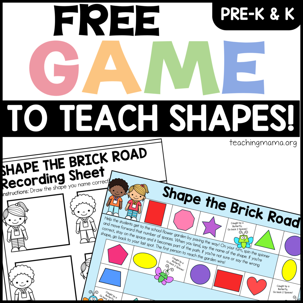 free shape game