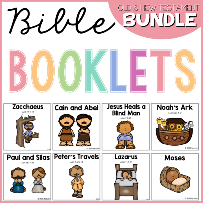 Bible Booklets Bundle - Printable Stories