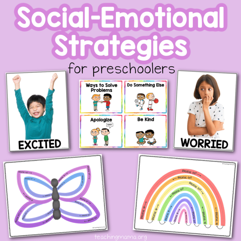 social-emotional learning strategies for preschoolers
