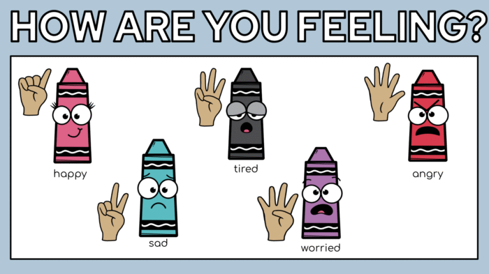 Feelings Check In Page