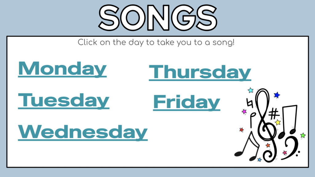 Songs for January