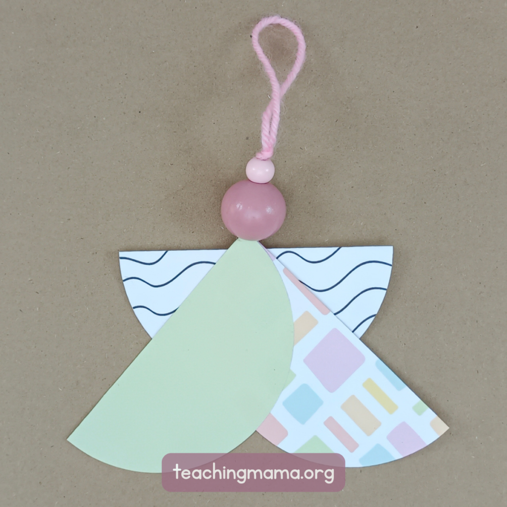 Final product for the angel craft