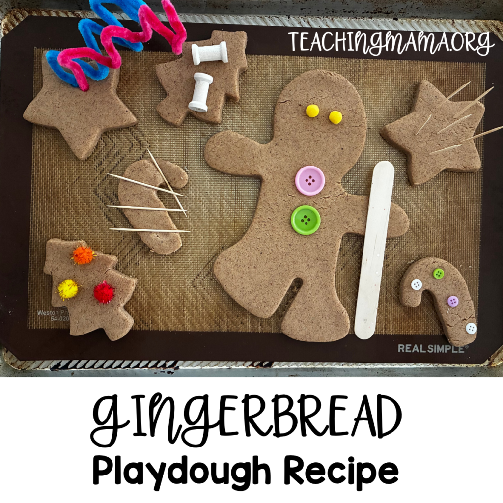gingerbread playdough recipe