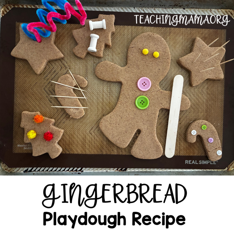 gingerbread playdough recipe