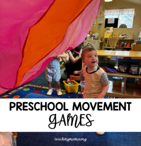 preschool movement games