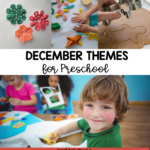 December themes for preschoolers