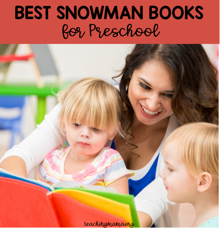 snowman books for preschool
